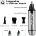4 in 1 Nose Hair Trimmer for Men - Waterproof Ear & Eyebrow Clipper Travel-Friendly Battery-Powered Grooming Tool - Buy Online on GoSupps.com