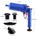 Aerodynamic Drainage Dredge Tool - high Pressure Strong Manual Sink Plunger Opener Cleaning Pump Toilet/Bathroom/Kitchen Blocked Pipe Dredging Device - Buy Online on GoSupps.com