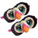 Healvian 2pcs Toucan Eye Mask Masks for Kids Ear Piercing Kit Kids Sleeping Mask Light Blocking Sleeping Sleep Eye Cover Sleeping Mask for Women Sleep Mask Travel Sleep Plush Child to Sleep