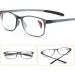 Buy Light Blocking Full Frame Reading Glasses - Anti Glare Eyeglasses with Pouch - Shop Internationally - Buy Online on GoSupps.com