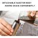 YIWENG Meat Marinade Injector | 304 Stainless Steel | 3 Needles | BBQ & Grill Seasoning Tool | Perfect for Turkey Cooking & Spice Accessories - Buy Online on GoSupps.com