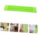 Solustrie Braille Tablet Set - Braille Blanket & Writer Learning Tool for Blind Writing | Educational Braille Accessories | 21.7x4.5 cm Green - Buy Online on GoSupps.com
