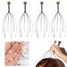 Head Massager with 12 Massage Fingers | Relaxation Gift | Finger Massage Spider Ring - Random Colors - Buy Online on GoSupps.com