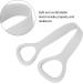Light Grey Silicone Widen Exercise Band with Massage Handle - Buy Online on GoSupps.com