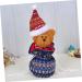 KOMBIUDA 1pc Christmas Candy Portable Storage Ornament Hanging Bag Little Knitted Bear Adorable Kids Bags - Buy Online on GoSupps.com