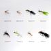BASSDASH Fly Fishing Flies Kit - 64pcs Assorted Trout Bass Flies with Magnetic Fly Box - Buy Online on GoSupps.com