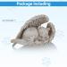 NEWDREAM Pet Memorial Statue - Indoor Angel Decorations for Dogs and Cats - Angel Wing Figurine Pet Grave Marker in Light Grey - Buy Online on GoSupps.com