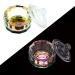 Rainbow Dodecagon Acrylic Nail Art Dappen Dish with Cap Lid - NAPB019 - Buy Online on GoSupps.com