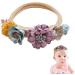 3pcs Cotton Waterproof Changing Pads Set with Flower Headband - 30x60cm | Washable & Reusable Diapers Liners Mat - Perfect for Home & Travel - Buy Online on GoSupps.com