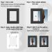 Golden State Art 8x10 Photo Mat w/ 5x7 Opening (Set of 10) - Classic Black, 4 Ply Thickness, Signature Friendly - Ideal for Weddings, Baby Showers, Birthdays - Buy Online on GoSupps.com