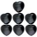 Nupuyai Obsidian Heart Palm Worry Stone 45mm - Chakra Reiki Healing Crystal for Home Decoration - Black/Obsidian 45x40mm - Buy Online on GoSupps.com