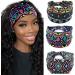 Generse boho wide frontal ligaments African hair bands vintage.
