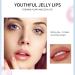 Lucoss Vitamin B+C Plumping Lip Gloss - Shimmer Lip Volumizer in Clear Pink Blue & Orange | International Shipping - Buy Online on GoSupps.com