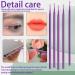 Micro Swabs 100pcs for Eyelash Extensions | Disposable Micro Applicator Brush | Makeup & Personal Care - A-Purple with Carrying Case - Buy Online on GoSupps.com