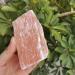 Natural Raw Oranger Selenite Healing Crystal Gypsum Stone Specimen (Color : 400g) - Buy Online on GoSupps.com