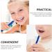 JECOMPRIS 8-Part Prosthesis Brush Set - Hard Solid Heads & Flat Bristles for Cleaning Artificial Teeth & Braces - Ideal for Dentures & Mouthguards - Buy Online on GoSupps.com