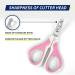 Professional Wepet Claw Scissors for Pets Safe & Spicy #06 White/Thulian Pink for Cats Dogs Kittens & Small Animals - Buy Online on GoSupps.com