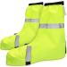 Navaris Waterproof Shoe Covers - Rain Protection Gaiters for Men & Women (EU44-46) - Durable & Yellow - Buy Online on GoSupps.com