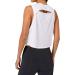 LASLULU White Crop Top | Sleeveless Workout Tank for Women - Buy Online on GoSupps.com