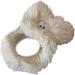amangul Spa Headband Big Eyes Hair Band Women l Makeup Head Band Soft Coral Fleece Head Wraps for Washing Face(Beige) - Buy Online on GoSupps.com