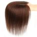 RemeeHi Clip-on Crown Hairpiece - 30cm Real Hair in Chestnut Brown for Effortless Style - Buy Online on GoSupps.com