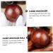 Lurrose 4 Piece Solid Wood Massage Balls - Chinese Acupuncture Baoding Balls for Hand & Foot Massage | Health & Wellness Exercise - Buy Online on GoSupps.com