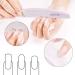 15PCS Professional Nail Files Double Sided Emery Board 100/180 Grit Washable Nail Files Fingernail Buffering Files Manicure Tools Nail Styling Tools for Home and Salon Use - Buy Online on GoSupps.com