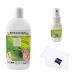 Jatop glasses cleaner 50ml and 250ml + glasses cleaning cloth without alcohol anti -fitting also strip -free also for displays monitors visors suitable