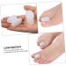 8pcs Orthopedic Bunion Kit - Toe Separator, Thumb Protector, Nail Protector, Night Splint, Hallux Straightener, Bunion Pads for Big Toe - White - Buy Online on GoSupps.com