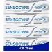  Sensodyne Sensodyne Quick Action Whitening Toothpaste Quick Relief for Sensitive Teeth and Long-Lasting Daily Protection with Whitening Action Pack of 4 x 75 ml - Buy Online on GoSupps.com