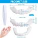 Fluktrix Instant Veneers - Brightening Cosmetic Clip-In Teeth for Men & Women | Self-Confident Smile | Upper & Lower Pairs - Buy Online on GoSupps.com