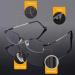Blue Light Blocking Computer Readers 1.25 - Progressive Multifocus Reading Glasses - Buy Online on GoSupps.com