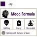 Organic India Joy! Herbal Supplement - Mood Booster, Immune Support, Memory & Concentration - Vegan & Gluten-Free - 90 Capsules - Buy Online on GoSupps.com