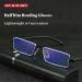 BILIZA Half Frame Blue Light Blocking Reading Glasses - 1.5X TR90 Rim Readers for Men & Women with Portable Case - Reduce Eye Strain - Buy Online on GoSupps.com