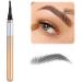 Eyebrow Pencil Eye Makeup Eyebrow Pen with 4 Tip Brow Pencil Eye Brow Pencils for Women Long-Lasting Eyebrow Pen (Grey) - Buy Online on GoSupps.com