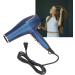 Ionic Hair Dryer 800W Professional Negative Ionic Blow Dryer for Fast Drying High Speed Travel Hairdryer with Nozzle Constant Temperature 6+1 Speeds & 3 Temps for Home Salon US Plug 110V White - Buy Online on GoSupps.com