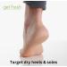 Get Fresh - Poor Soles Moisturising Foot Stick Dry Feet Cracked Heel Treatment Lemongrass Fragrance - 28g - Buy Online on GoSupps.com