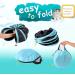 Cat Tunnel Large indoor outdoor Collapsible Pet Toy Crinkle Tunnel Tube with Storage Bag for Cat Dog Puppy Kitty Kitten Rabbit (5 way) - Buy Online on GoSupps.com