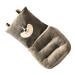 Integrated Lumbar Support Seat Cushion - Super Soft Comfort Back Support Pillow (Grey) for Enhanced Posture | International Shipping Available - Buy Online on GoSupps.com