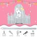 Silver Hair Tinsel Kit - 1200 Strands, Heat Resistant Fairy Tinsel for Halloween & Christmas Party - 47 Inch Sparkling Glitter Extensions in Shining Silver - Buy Online on GoSupps.com