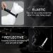 Reflective Airtag Cat Neck Band - Adjustable GPS Collar for Cats & Puppies | Jiarui Black 9-13 Inch (23-33cm) - Buy Online on GoSupps.com
