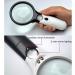 Magnifying Glass with 3 LED Lights 3X 45X Handheld Magnifier Senior Reading Super High Clarity Lightweight Good Times - Buy Online on GoSupps.com