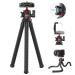 ULANZI MT-33 Camera Tripod,Flexible Mini Tripod with 1/4" Screw for Magic Arm,Octopus Tripod Compatible with iPhone 12 Samsung Canon Nikon Sony Cameras