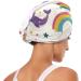 Purple Dolphins Rainbow Hair Towel 2 Pack | Super Absorbent Quick Dry Hair Turbans for Women & Girls - Buy Online on GoSupps.com