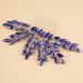 BERYUAN Blue Teardrop Rhinestone Hair Comb Crystal Rhinestone Bride Headpiece Handmade Hair Accessories Silver Wedding Headband for Bridal Women and Girls (blue) - Buy Online on GoSupps.com