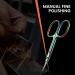 Bezox Curved Nail Skin Scissors - Precision Stainless Steel Manicure Tools for Tidy Care | Professional Nail Shaver & Small Rainbow Scissors for Women - Buy Online on GoSupps.com
