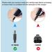 8V 100mA Quick Charger for Philips Norelco Multigroom Series - HQ840 MG3750/50/10/60 MG3760/50 Trimmer Adapter - Buy Online on GoSupps.com