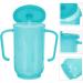 DOITOOL Adult Sippy Cup with Straw | Spill Proof Elderly Care Cup (Blue) - Buy Online on GoSupps.com