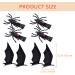 minkissy 20 Pairs Halloween Hair Clips Goth Accessories Hair Barrettes for Women Halloween Cospaly Hair Clip Halloween Hair Accessories Halloween Hair Ornament Child Devil Iron Bat Wing - Buy Online on GoSupps.com
