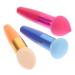 Housoutil 3pc on Stick Makeup Lip Brush Cream Foundation Brush Contour Brush Beauty Sponge for Makeup Fashionista Headband Sponges Makeup Brush Tools Major Travel Eye Brush medium As Shown